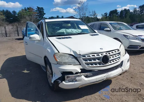2011 Mercedes-Benz Ml 350 4Matic from USA, damaged, VIN 4JGBB8GB6BA716841